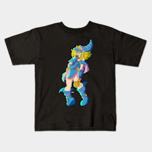 Dark Magician Girl Kids T-Shirt